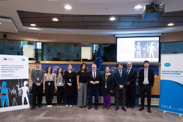 Fotografija 2: Conference on Countering Fake Election Observation, Disinformation, and Hybrid Threats - Closing session