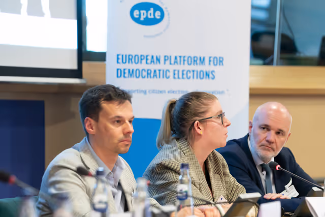 Fotografija 35: Conference on Countering Fake Election Observation, Disinformation, and Hybrid Threats.- Closing session
