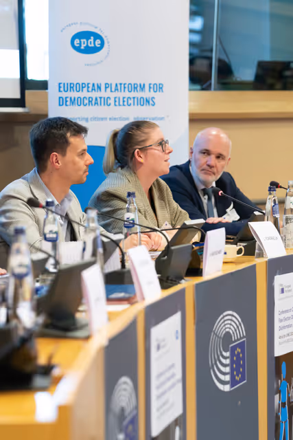 Fotografija 25: Conference on Countering Fake Election Observation, Disinformation, and Hybrid Threats - Closing session