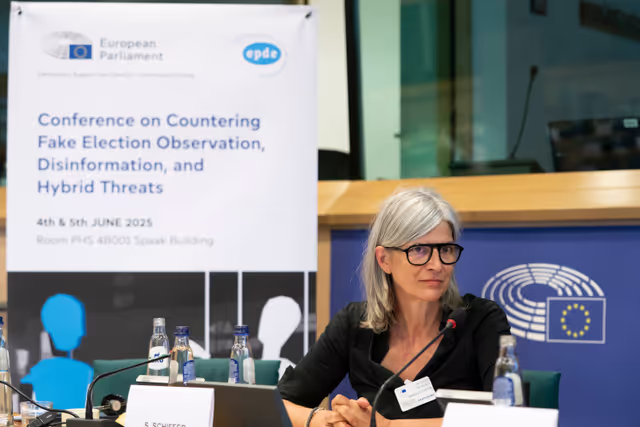 Fotografija 24: Conference on Countering Fake Election Observation, Disinformation, and Hybrid Threats - Closing session