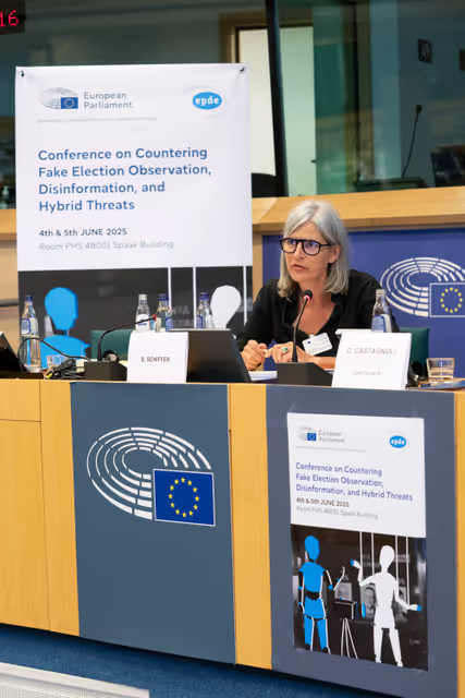 Fotografija 19: Conference on Countering Fake Election Observation, Disinformation, and Hybrid Threats - Closing session