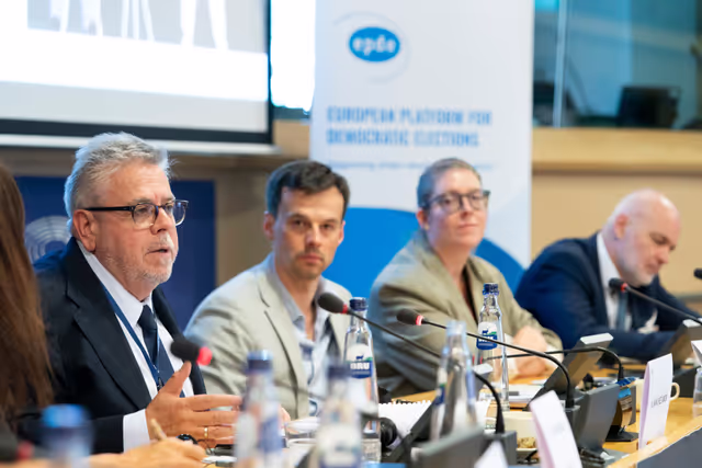 Fotografija 7: Conference on Countering Fake Election Observation, Disinformation, and Hybrid Threats - Closing session