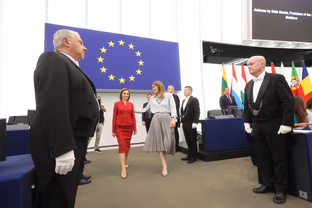 Fotografija 31: EP Plenary session - formal sitting - Address by Maia SANDU, President of the Republic of Moldova