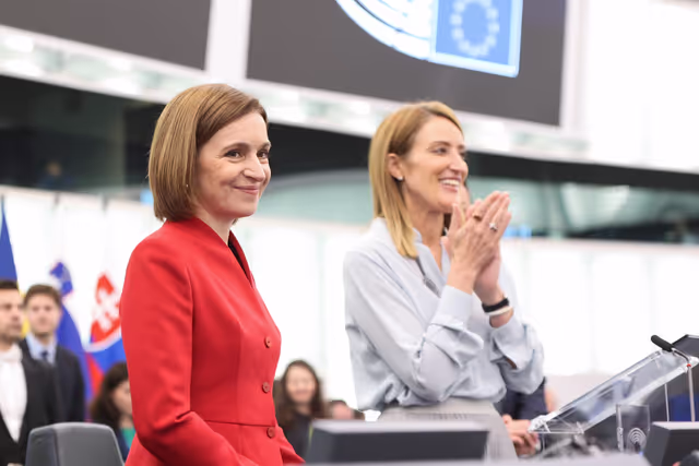 EP Plenary session - formal sitting - Address by Maia SANDU, President of the Republic of Moldova