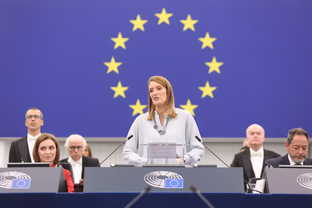 Fotografija 25: EP Plenary session - formal sitting - Address by Maia SANDU, President of the Republic of Moldova