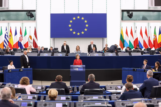 Fotografija 17: EP Plenary session - formal sitting - Address by Maia SANDU, President of the Republic of Moldova
