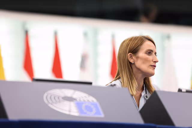 Fotografija 9: EP Plenary session - formal sitting - Address by Maia SANDU, President of the Republic of Moldova