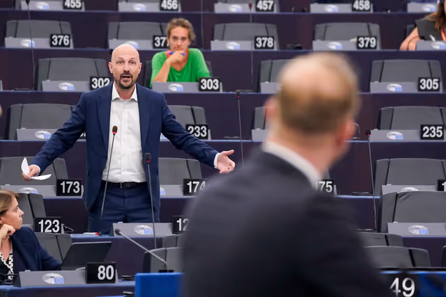 Fotografija 33: EP Plenary session -  Gaza at breaking point: EU action to combat famine, the urgent need to release hostages and move towards a two-state solution