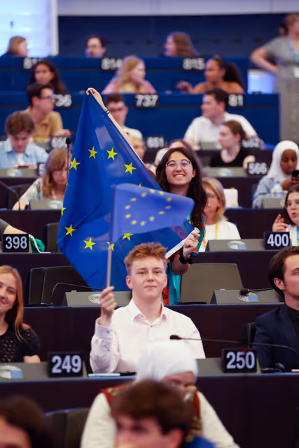 Fotogrāfija 20: European Youth Event (EYE 2025) - Closing plenary session