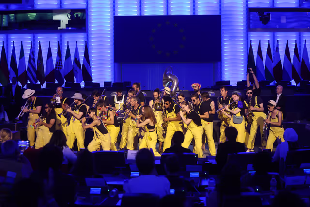 Fotogrāfija 16: European Youth Event (EYE 2025) - Closing plenary session