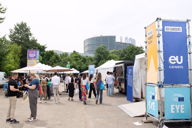 Fotografia 26: European Youth Event (EYE 2025) - EYE village