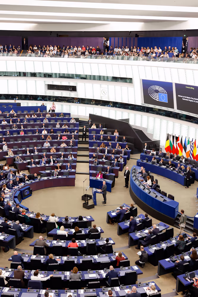 EP Plenary session - Formal sitting with His Majesty King Abdullah II, King of the Hashemite Kingdom of Jordan