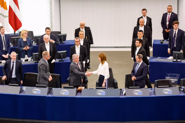 EP Plenary session - Formal sitting with His Majesty King Abdullah II, King of the Hashemite Kingdom of Jordan