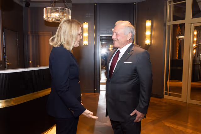 Fotografie 4: VP welcomes  His Majesty King Abdullah II, King of the Hashemite Kingdom of Jordan