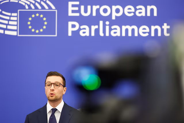 Fotografia 11: Press briefing Patriots for Europe