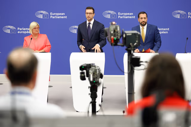 Fotografia 6: Press briefing Patriots for Europe