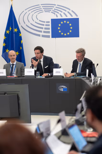 Photo 11: ENVI - Trilogue on the CBAM Omnibus