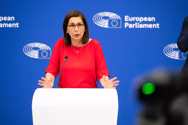 Foto 8: Press conference on the Commission's 2024 Rule of Law report