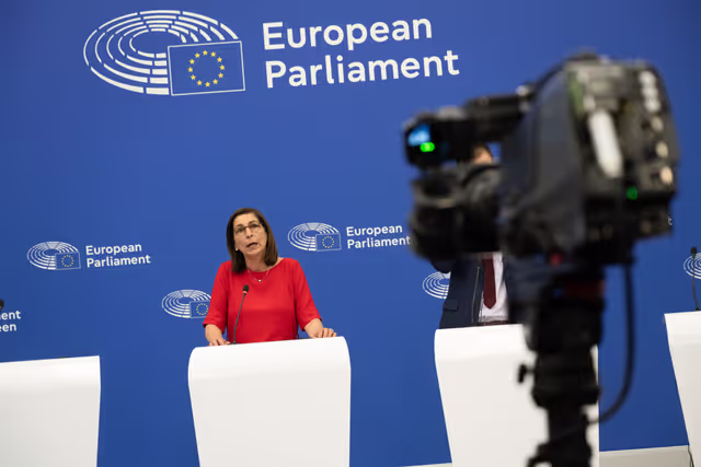 Foto 15: Press conference on the Commission's 2024 Rule of Law report