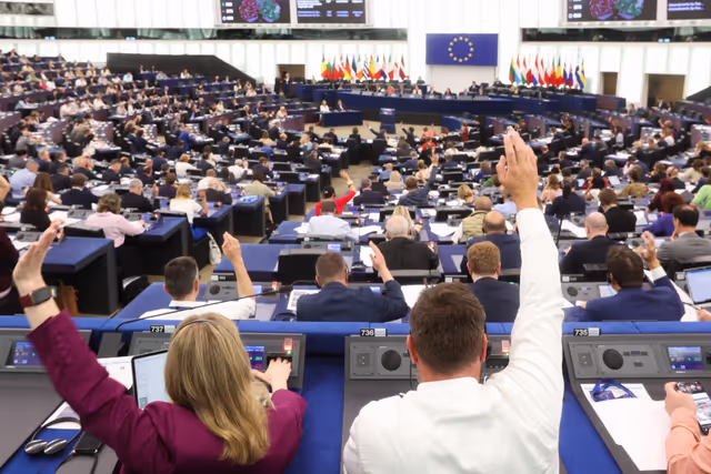 Снимка 4: EP Plenary session - Voting session