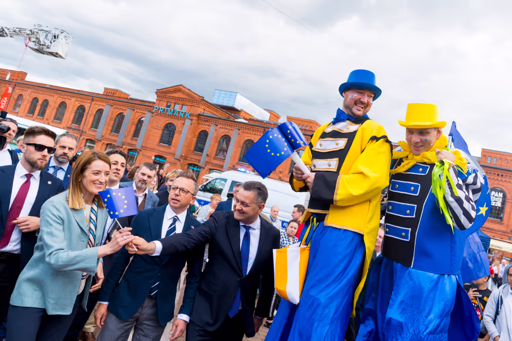 Roberta METSOLA, EP President, official visit to Warsaw and Lodz (Poland) - Speech at the Grand European Picnic & Public Performance of the ‘Ode de Joy’