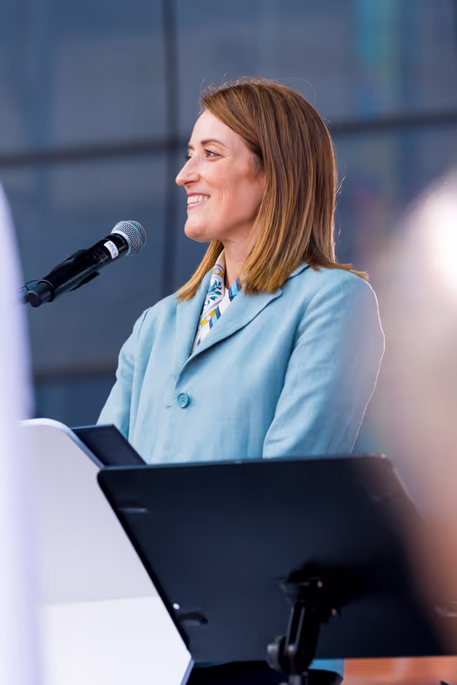 Roberta METSOLA, EP President, official visit to Warsaw and Lodz (Poland) - Speech at the Grand European Picnic & Public Performance of the ‘Ode de Joy’