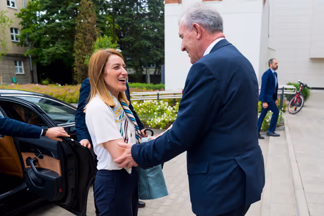 Fotagrafa 23: Roberta METSOLA, EP President, official visit to Warsaw and Lodz (Poland) - Honorary doctorate ceremony at Lodz University of Technology