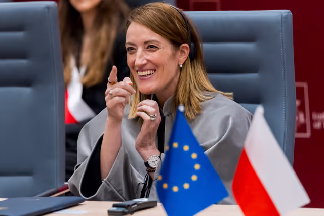 Fotagrafa 17: Roberta METSOLA, EP President, official visit to Warsaw and Lodz (Poland) - Honorary doctorate ceremony at Lodz University of Technology