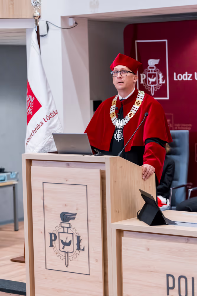 Roberta METSOLA, EP President, official visit to Warsaw and Lodz (Poland) - Honorary doctorate ceremony at Lodz University of Technology