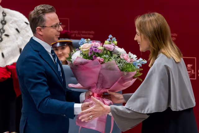 Fotagrafa 6: Roberta METSOLA, EP President, official visit to Warsaw and Lodz (Poland) - Honorary doctorate ceremony at Lodz University of Technology