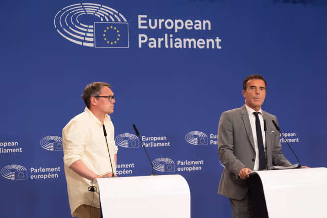 Photo 17: Press conference on the reaction to the cancellation of the last trilogue on Green Claims Directive