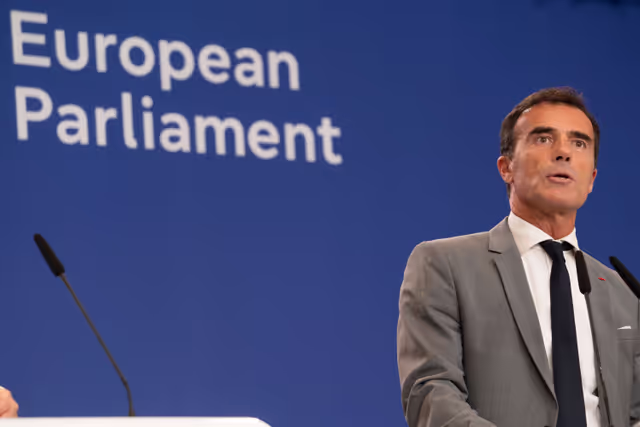 Photo 18: Press conference on the reaction to the cancellation of the last trilogue on Green Claims Directive