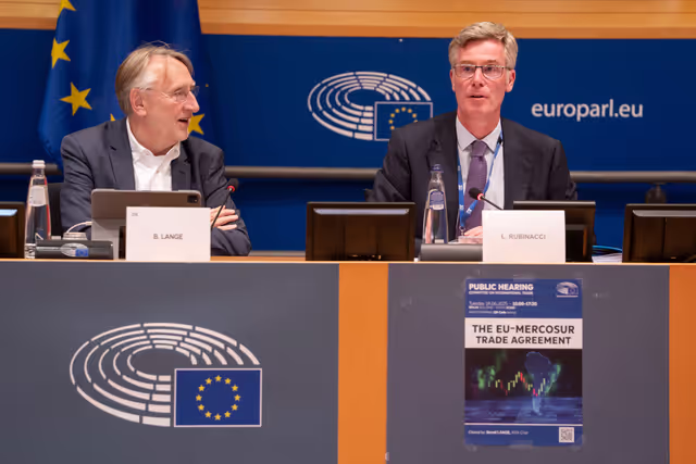 Foto 42: INTA committee meeting - Public hearing on the EU-Mercosur Trade Agreement