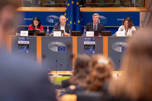 Foto 39: INTA committee meeting - Public hearing on the EU-Mercosur Trade Agreement