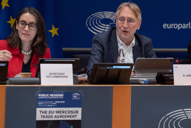 Foto 29: INTA committee meeting - Public hearing on the EU-Mercosur Trade Agreement