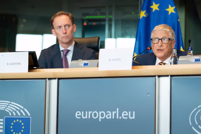 Foto 36: DEVE Extraordinary meeting - Exchange of views with Bill GATES, Chair of the Gates Foundation