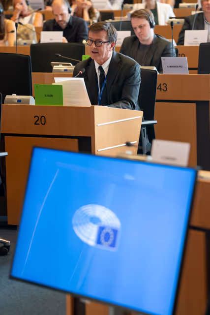 Foto 32: DEVE Extraordinary meeting - Exchange of views with Bill GATES, Chair of the Gates Foundation