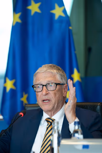 Foto 15: DEVE Extraordinary meeting - Exchange of views with Bill GATES, Chair of the Gates Foundation