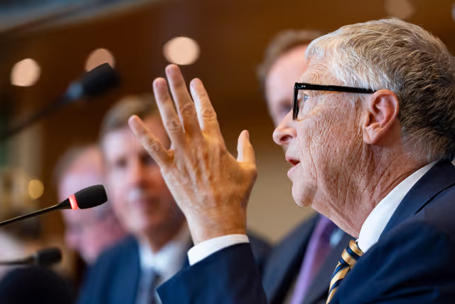 Foto 12: DEVE Extraordinary meeting - Exchange of views with Bill GATES, Chair of the Gates Foundation