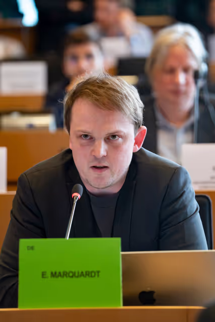 Foto 3: DEVE Extraordinary meeting - Exchange of views with Bill GATES, Chair of the Gates Foundation