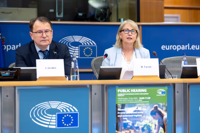 Снимка 12: FEMM - Hearing: Women’s entrepreneurship in rural and island areas and outermost regions