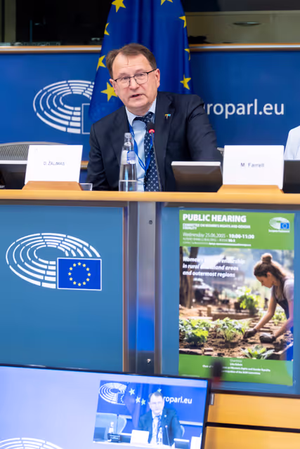 Снимка 15: FEMM - Hearing: Women’s entrepreneurship in rural and island areas and outermost regions