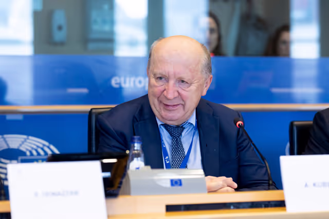Fotogrāfija 10: ITRE - Exchange of views with Andrius Kubilius, Commissioner for Defence and Space, on the Space Package and Defence Omnibus proposals
