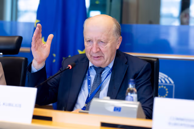 Fotogrāfija 6: ITRE - Exchange of views with Andrius Kubilius, Commissioner for Defence and Space, on the Space Package and Defence Omnibus proposals