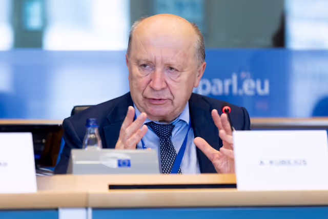 Fotogrāfija 5: ITRE - Exchange of views with Andrius Kubilius, Commissioner for Defence and Space, on the Space Package and Defence Omnibus proposals