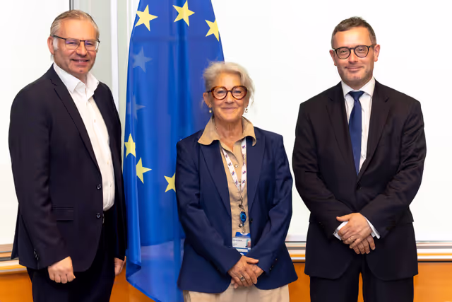 Danish Presidency Ambassador Soren JACOBSEN meets with AGRI Chair Norbert LINS
