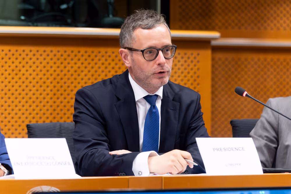 Danish Presidency Ambassador Soren JACOBSEN meets with AGRI Chair Norbert LINS