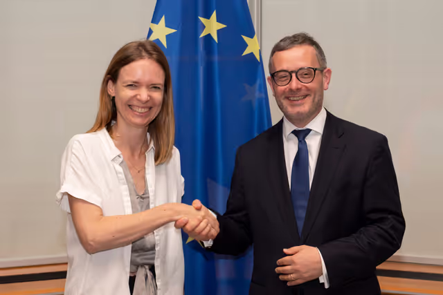 Danish Presidency Ambassador Soren JACOBSEN meets with IMCO Chair Anna CAVAZZINI