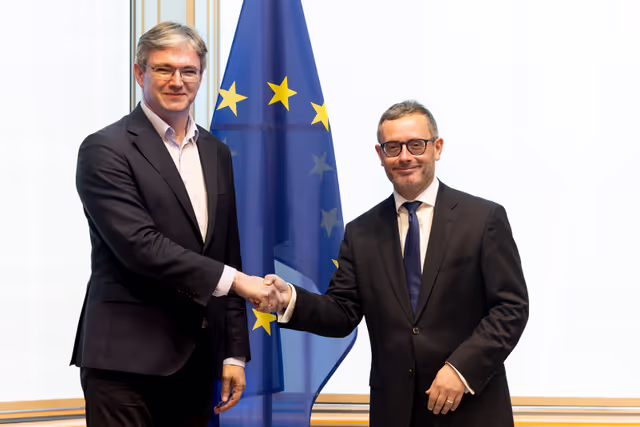 Danish Presidency Ambassador Soren JACOBSEN meets with SANT Chair Adam JARUBAS