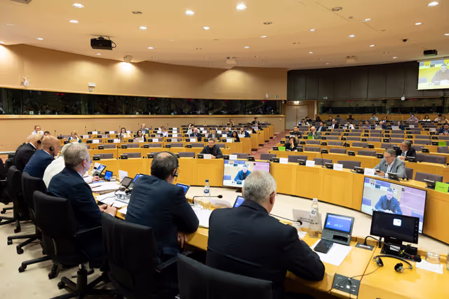 Fotografia 20: SEDE - Exchange of views with Admiral Giuseppe Cavo Dragone, Chair of the NATO Military Committee